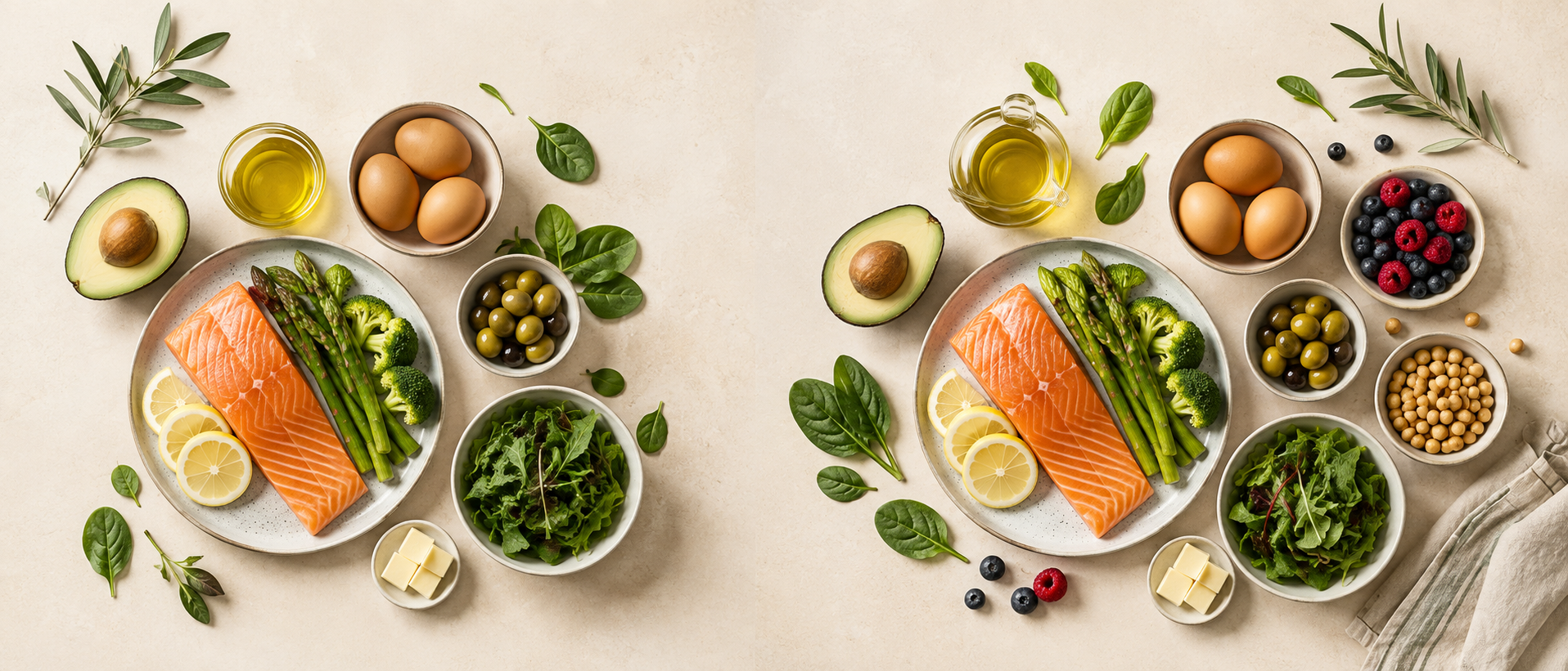 Кето и LCHF: в чём разница между кетогенной и низкоуглеводной диетой